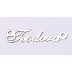 Nume din argint decupate in 3-4 zile FONT VERSIUNEA 19