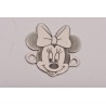 E0142-G-Minnie-mouse decupat si gravat link pentru bratara 13x12mm 0,33 1 buc