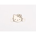 E0184-G-Link Hello Kitty din argint 925 10x17.5 - 0.33mm-1 buc