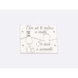 E1390 G Link set puzzle "Am sa te iubesc o viata si inca o secunda" 23.5*19*0.6 mm E1390 G Link set puzzle "Am sa te iubesc o viata si inca o secunda" 23.5*19*0.6 mm