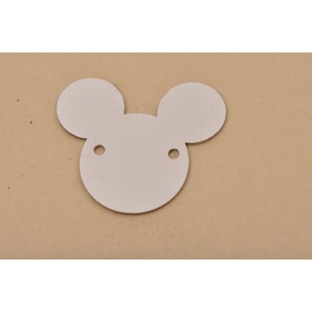 E0143-N-Mickey-mouse forma decupata link pentru bratara 13x12mm 1 buc