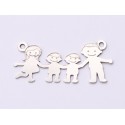 E0607-G-Link familie (parinti si doi baieti) -28x13x0.6 mm-1 buc