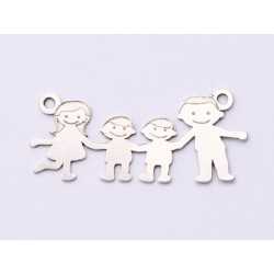 E0607-G-Link familie (parinti si doi baieti) -28x13x0.6 mm-1 buc