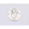 E1320-GS-Link banut argint 925 Winnie de Pooh 16.5mm - 1 buc