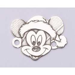 E1093-G-Link Argint 925 Mickey Christmas 2- 1 buc E1093-G-Link Argint 925 Mickey Christmas 2- 1 buc