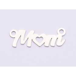 E0876 -N-Pandant Argint 925 Decupaj Mom Simplu 25x8.5 mm, 0.60mm E0876 -N-Pandant Argint 925 Decupaj Mom Simplu 25x8.5 mm, 0.60mm