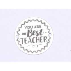 E0406 GS Link din argint You are the best teacher 16.5mm 0.33mm E0406 GS Link din argint You are the best teacher 16.5mm 0.33mm