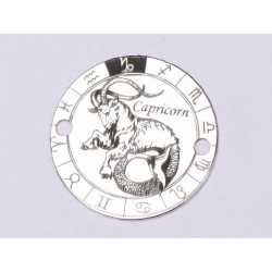 E0359 GS Link din argint 925 gravat cu zodia Capricorn 16.5mm 0.33mm E0359 GS Link din argint 925 gravat cu zodia Capricorn 16.5mm 0.33mm