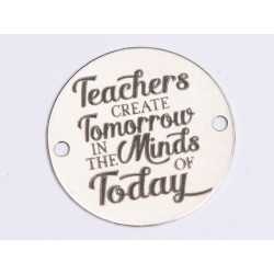 E0399 GS Link din argint Teachers create Tomorrow 16.5mm 0.33mm E0399 GS Link din argint Teachers create Tomorrow 16.5mm 0.33mm