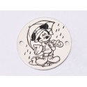 E1387-GS-Link din argint 925 Mickey Mouse 16.5mm - 1 buc