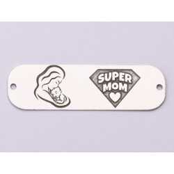 E1075-G-Link Oval Argint 925 Super Mom - 1 buc E1075-G-Link Oval Argint 925 Super Mom - 1 buc