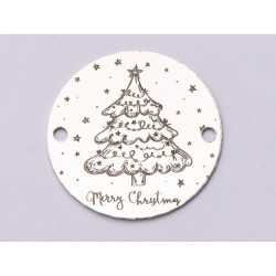 E0746-GS-Link banut argint 925 Merry Christmas model 5 - 1 buc E0746-GS-Link banut argint 925 Merry Christmas model 5 - 1 buc
