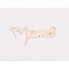 E0107-N-Decupaj "Mama" din argint 925 pentru link 27x13 mm-1 buc