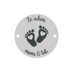 E0532 GS Link din argint 925 te iubim mami si tati 16.5mm 0.33mm 1 buc E0532 GS Link din argint 925 te iubim mami si tati 16.5mm 0.33mm 1 buc