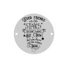 E0452 GS Link din argint Friends are like stars 16.5mm 0.33mm