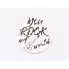 E1334-GS-Link argint 925 You rock my world 16,5mm - 1buc