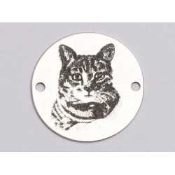 E1123-GS-Link Argint 925 cu pisica model 1 - 1buc