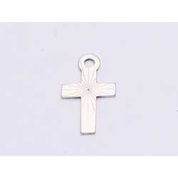 E0578 G Charm cruciulita din argint 15x9mm 0.5mm
