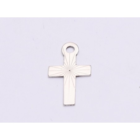 E0578 G Charm cruciulita din argint 15x9mm 0.5mm