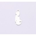 E0942-N-Charm viitoare mamica 17x7.5mm 0.5mm