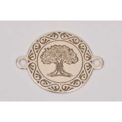 E0123-G-Link banut 16.5mm "Oak tree" cu gravura 0.33mm