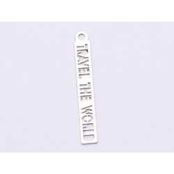 E0878 -N-Pandant Argint 925 Travel the world 30x4mm, 0.50mm