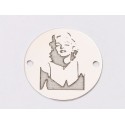 E1238-GS-Link Marilyn Monroe 16.5 mm / grosime 0.33 mm-1 buc