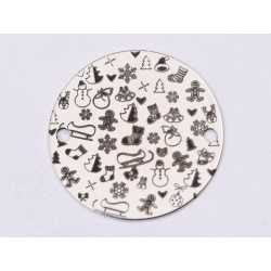 E1385-GS-Link din argint 925 Christmas Things 16.5mm - 1 buc E1385-GS-Link din argint 925 Christmas Things 16.5mm - 1 buc