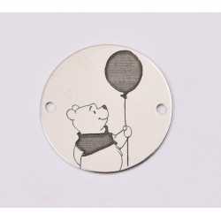 E1252-GS-Link din argint 925 Winnie the pooh 16.5mm 0,33mm - 1 buc E1252-GS-Link din argint 925 Winnie the pooh 16.5mm 0,33mm - 1 buc