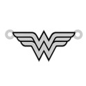 E0478 G Link din argint 925 pentru colier Wonder Woman 24x10mm 0.5mm