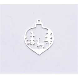 E0889-N-Pandant argint 925 peisaj de iarna 19x15mm - 1 buc E0889-N-Pandant argint 925 peisaj de iarna 19x15mm - 1 buc