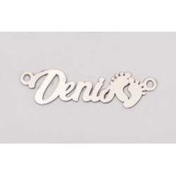 Nume din argint cu talpite decupate in 2-3 zile