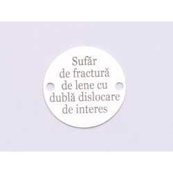 E0933-GS-Link Argint 925 Lenea diametru 16.5mm, 0.33mm