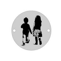 E0464 GS Link din argint sora cu fratior mai mic 16.5mm 0.33mm E0464 GS Link din argint sora cu fratior mai mic 16.5mm 0.33mm