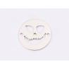 E1332-N-Link argint 925 Ghost face 12mm - 1buc