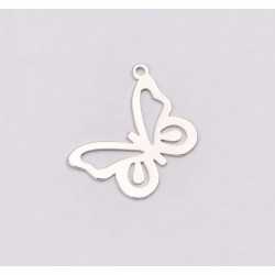E1178-N-Charm din argint 925 Fluturas 17.40x13mm, 0.5mm