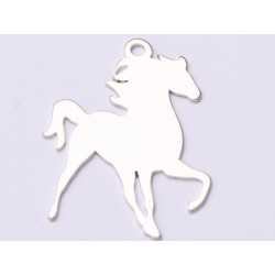 E0661-N-Pandant Cal decupat Argint 925 25.5x18.5x0.6 mm-1buc