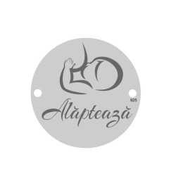 E0085-GS-Link banut 16.5mm 0.33mm gravat cu Alapteaza 1 buc E0085-GS-Link banut 16.5mm 0.33mm gravat cu Alapteaza 1 buc