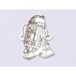 E0814-G-Link argint 925 R2-D2 1 buc E0814-G-Link argint 925 R2-D2 1 buc