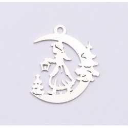 E0987-N-Charm fetita 18.5x16mm 0.5 mm-1 buc E0987-N-Charm fetita 18.5x16mm 0.5 mm-1 buc