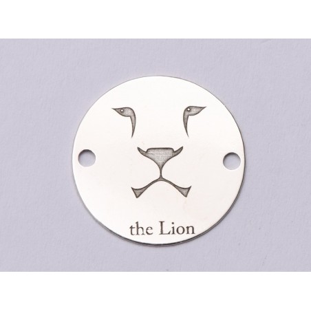 E0784-GS-Link argint 925 The Lion - 1 buc