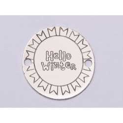 E1027-GS-Link Argint Hello Winter 16.5mm 0.33mm E1027-GS-Link Argint Hello Winter 16.5mm 0.33mm