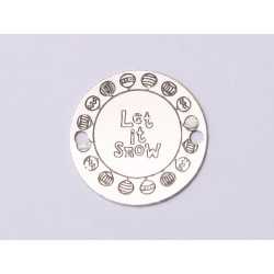 E0992-GS-Link Argint Let it Snow 16.5mm 0.33mm E0992-GS-Link Argint Let it Snow 16.5mm 0.33mm