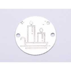 E1012-GS-Link Argint 925 Lumanari 16.5mm 0.33- 1 buc E1012-GS-Link Argint 925 Lumanari 16.5mm 0.33- 1 buc