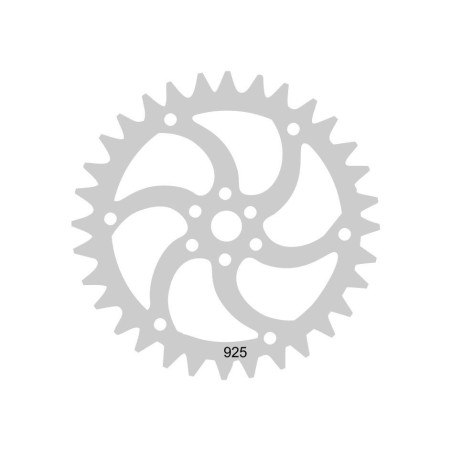 E0380 N Rotita dintata mecanism ceas din argint 16.5mm 0.5mm