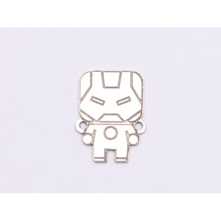 E0560 G Link lego superhero IronMan 14x11mm 0.5mm 1 buc