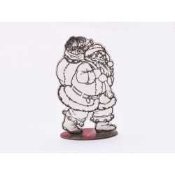 Figurina argint 925 Mos Craciun 32*19MM 0.4MM grosime Figurina argint 925 Mos Craciun 32*19MM 0.4MM grosime