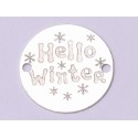 E0971-GS-Link Argint Hello Winter - 1 buc