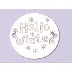E0971-GS-Link Argint Hello Winter - 1 buc E0971-GS-Link Argint Hello Winter - 1 buc