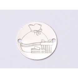 E1011-GS-Link Argint Chrismas Gift 1 buc E1011-GS-Link Argint Chrismas Gift 1 buc